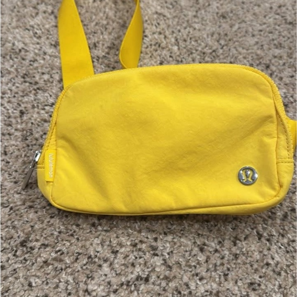 Lululemon Yellow Crossbody Bag